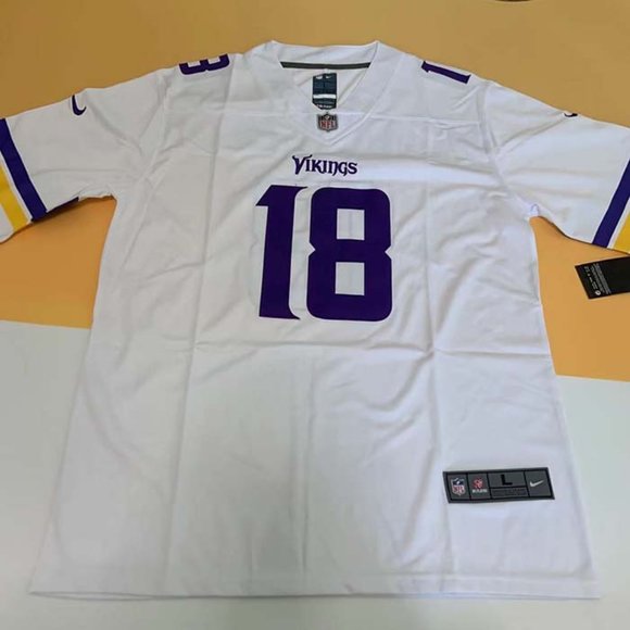 NFL Other - Minnesota Vikings Justin Jefferson Nike White #18 Jersey